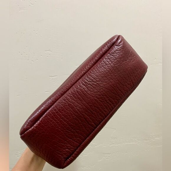 Handmade Genuine Premium Cowhide “Tulip” Kisslock Wristlet/Shoulder Bag - Picture 15 of 16